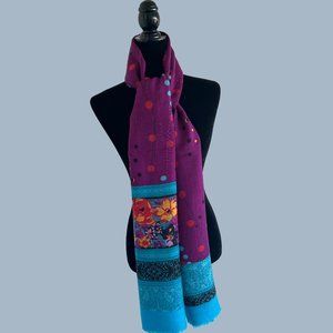 Colorful winter scarf | lightweight scarf | Women winter scarf | Warm cozy scarf